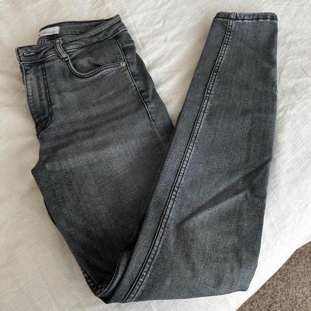 Zara High Rise Skinny Jeans